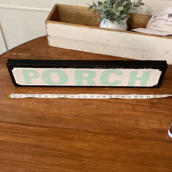 Farmhouse Porch Sign w Hangers or Stand Alone Option - Picture 4 of 10